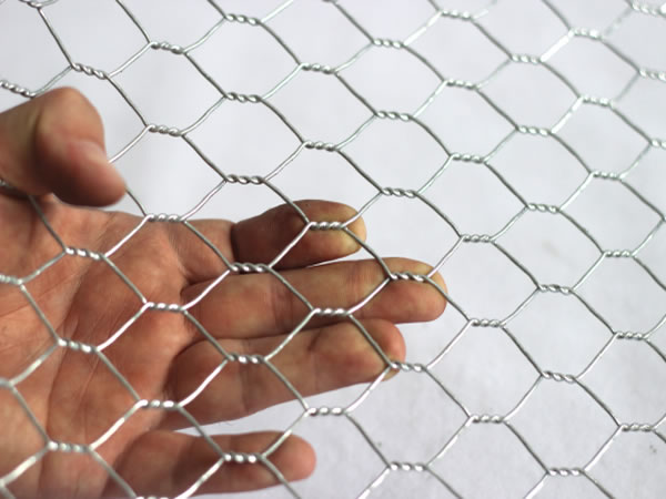 Electro galvanized hexagonal mesh gabion